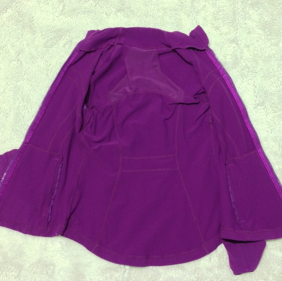 Lululemon | Define Jacket | Purple Full Zip Thumbholes | Size 6 - Picture 3 of 13
